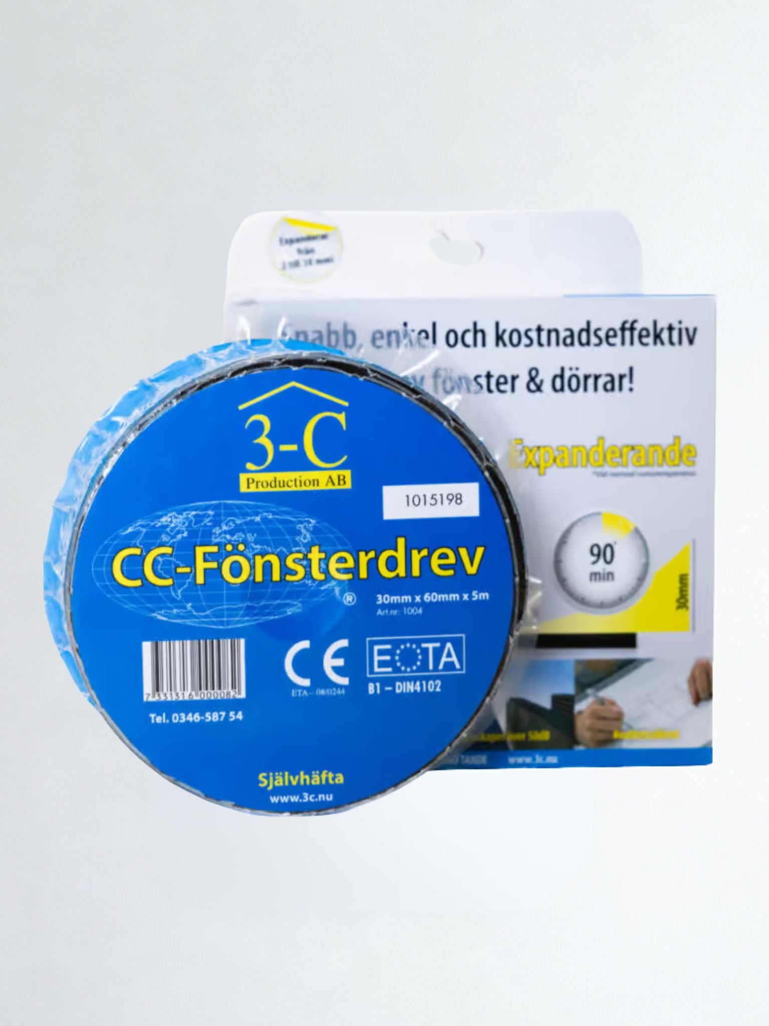 CC Vindusdrev, Selvklebende 5m
