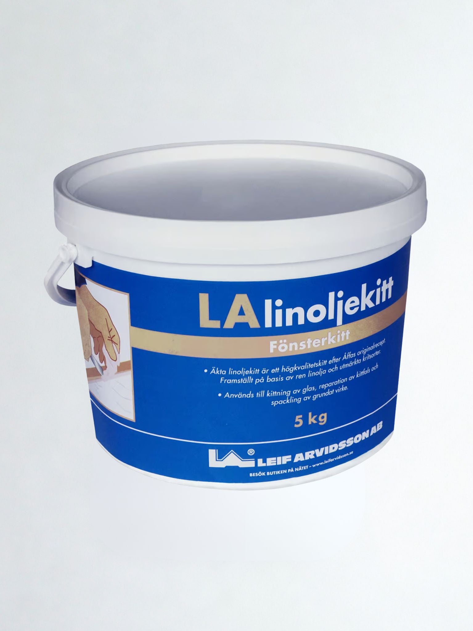 LA Linoljekitt Natur 5kg